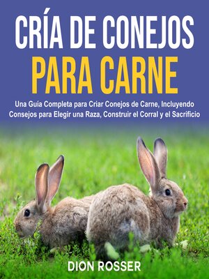 cover image of Cría de conejos para carne
